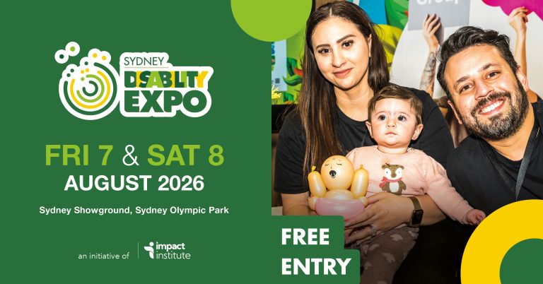 Sydney Disability Expo - Friday 7 and Saturday 8, August 2026